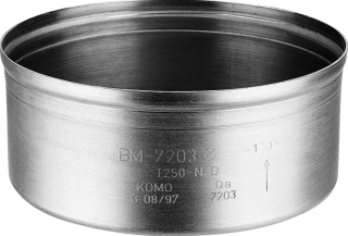 Aluminium roetdop 7203 70mm (Burgerhout)